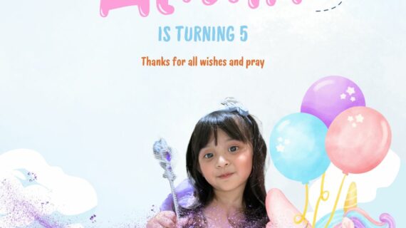 Alisha is turning 5